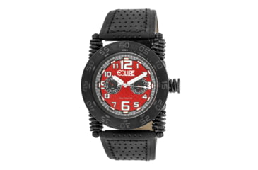 Image of Equipe Tritium Et102 Coil Mens Watch - Mens, Black/Red, One Size, EQUET102