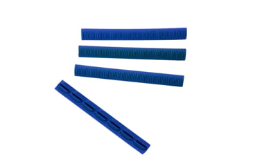 Image of ERGO 7-Slot KeyMod Wedgelok Rail Cover, 4 Pack, Royal Blue, 4330-4PK-RBL