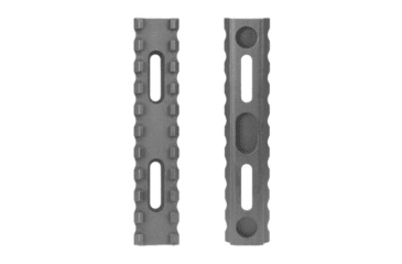Image of Ergo Grip 10 Slot 4in x .400 Ultra Lite Aluminum Rail w/ 1.10-2.10in Hole Spacing, Black 4761