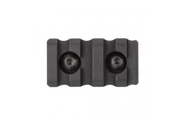 Image of Ergo Grip 4-Slot M-Lok Aluminum UMP Picatinny Rail, 2 Mounting Holes, Black, 4244-B