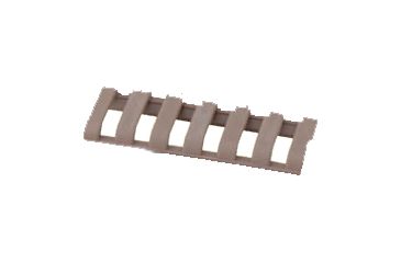 Image of ERGO 7-Slot Low-Pro Ladder Rail Cover, 3 Pack, Dark Earth, 4378-3PK-DE