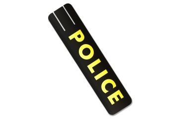 Image of Ergo Grip Graphic Full Rail Cover 2pc. Set-Police 4340-POLICE