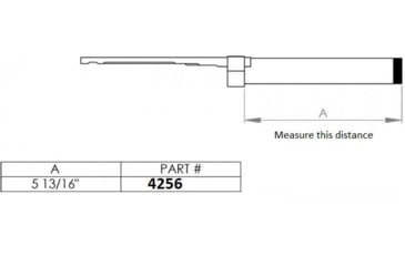 Image of ERGO Grip M-LOK Shockwave Mossberg 500/590 Tri Rail, Black, 4256-BK