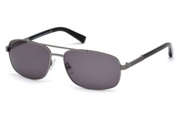 Image of Ermenegildo Zegna EZ0012 Sunglasses - Shiny Palladium Frame Color