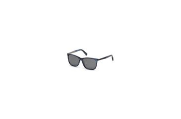 Image of Ermenegildo Zegna EZ0023 Sunglasses - Blue Frame Color, Smoke Lens Color