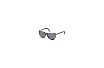 Image of Ermenegildo Zegna EZ0023 Sunglasses - Coloured Havana Frame Color, Smoke Lens Color