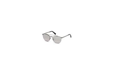 Image of Ermenegildo Zegna EZ0069 Sunglasses - Grey Frame Color, Smoke Mirror Lens Color
