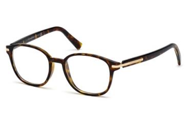 Image of Ermenegildo Zegna EZ5004 Eyeglass Frames - Dark Havana Frame Color