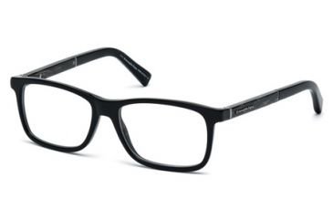 Image of Ermenegildo Zegna EZ5013 Eyeglass Frames - Black Frame Color