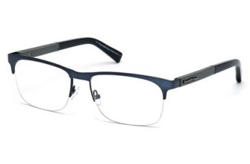 Image of Ermenegildo Zegna EZ5014 Eyeglass Frames - Blue Frame Color