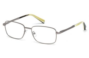 Image of Ermenegildo Zegna EZ5021 Eyeglass Frames - Matte Light Ruthenium Frame Color