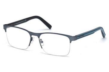 Image of Ermenegildo Zegna EZ5023 Eyeglass Frames - Blue Frame Color