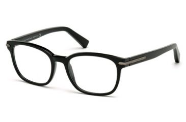 Image of Ermenegildo Zegna EZ5032 Eyeglass Frames - Shiny Black Frame Color