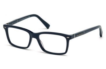 Image of Ermenegildo Zegna EZ5037 Eyeglass Frames - Matte Blue Frame Color