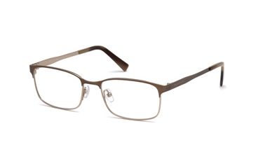 Image of Ermenegildo Zegna EZ5049 Eyeglass Frames - Shiny Light Bronze Frame Color