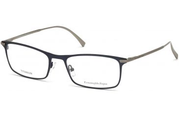 Image of Ermenegildo Zegna EZ5110 Eyeglass Frames - Matte Blue Frame Color
