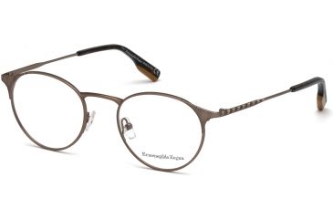 Image of Ermenegildo Zegna EZ5123 Eyeglass Frames - Bronze Frame Color