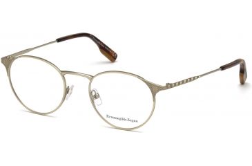 Image of Ermenegildo Zegna EZ5123 Eyeglass Frames - Gold Frame Color