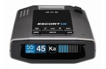 Image of ESCORT iX Intelligent Long Range Radar Detector, Black/Gray, 0100028-1