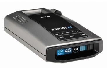 Image of ESCORT iX Intelligent Long Range Radar Detector, Black/Gray, 0100028-1