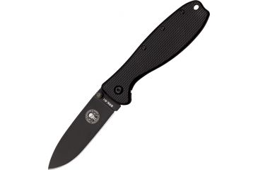 Image of ESEE BRK Zancudo Framelock Folding Knife,3in,AUS-8A stainless blade,Black Glass Filled Nylon Front Handle BRKR1B