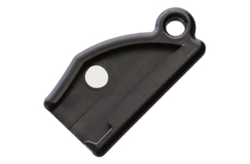 Image of Esee Gibson Pinch Knife, 3.38in Overall, 1.25in Black Stonewash 1095Hc Steel Blade, One-Piece Construction, Black Nylon Sheath, PINCH