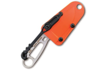 Image of Esee Imlay Rescue Knife Orange Knife, 6in Overall, 2.25in SW Partially Serrated 440 SS Blade, One-Piece Construction, Finger Ring, Retention Strap, Orange Kydex Sheath, ESEE-IMLAY-OR