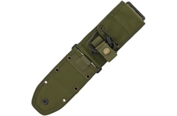 Image of Esee MOLLE Back Sheath, Fits Esee Model 6 Knives, Molle And Pals System Compatible, OD Green Nylon Sheath, 52-MB-OD