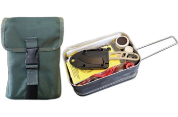Image of Esee Survival Kit In Mess Tin, 6.25 x 4 x 2.5, LARGE-TIN-KIT-OD