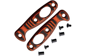 Image of Esee Xancudo Handle Orange, Orange and black G10 construction, XAN1-HANDLE