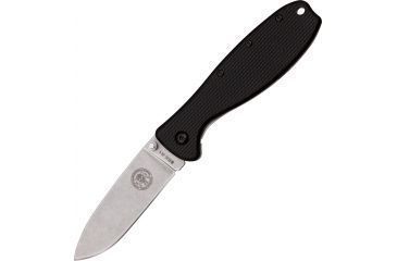 Image of ESEE Zancudo Framelock Folding Knife,4in closed,AUS-8A stainless blade,Black Glass Filled Nylon Front Handle BRKR1