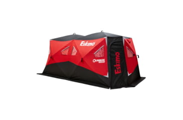 Image of Eskimo Ice Shelter Outbreak 850Xd Insulated, Red/Black, 7-9 Person, 40850