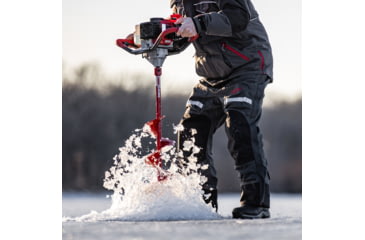 Image of Eskimo Stingray Auger 33CC, Red/Black, 8 Inch, S33Q8