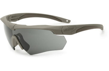 Image of ESS Crossbow 2X Eyeshields Shooting Safety Glasses, Coyote Brown Frame 740-0463