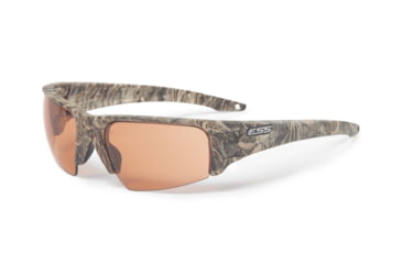 Image of ESS Crowbar RealTree MAX7 Sunglasses, Camo Frame, Gray/Clear/Mirrored Copper Lenses, EE9019-19