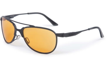 Image of ESS inVINCEible Aviator Sunglasses, Black/HD Orange Rust, Medium, EE4062-02