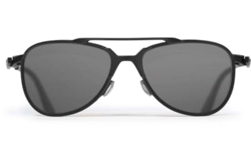 Image of ESS inVINCEible Aviator Sunglasses, Black/Smoke Gray, Medium, EE4062-01