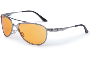 Image of ESS inVINCEible Aviator Sunglasses, Gunmetal/HD Orange Rust, Medium, EE4062-05