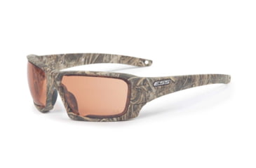 Image of ESS Rollbar RealTree MAX7 Sunglasses, Camo Frame, Gray/Clear/Mirrored Copper Lenses, EE9018-18