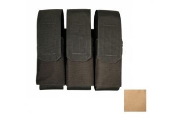 Image of Elite Survival Systems Velcro Attach Triple 5.56/.223 Magazine Pouch, Coyote Tan HL-103-T