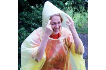 Image of Essential Gear Emergency Poncho, Yellow EG310-PP1