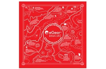 Image of Essential Gear Stay Safe Bandana, Red EG100-BD-01
