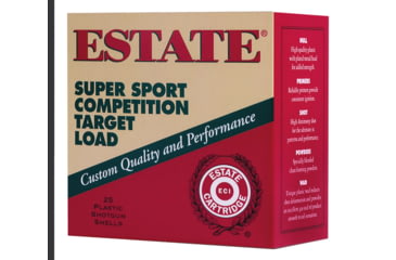 Image of Estate Cartridge Super Sport Competition Target 12 Gauge 1 oz 2.75in Shotgun Ammo, Size 7.5, 200 Rounds, SS12XH110075WM
