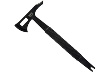 Image of ETE CBT Combat Breaching Tool, 7.5 black oxide coated 440 stainless axe head wit, Black TPR handle, ETEK1501