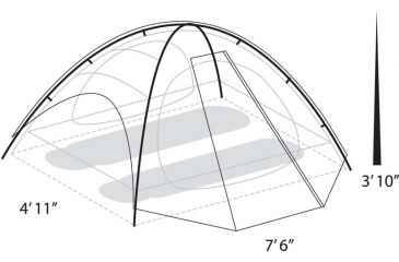 Image of Eureka Apex 2 XT Backcountry Tent EU29110