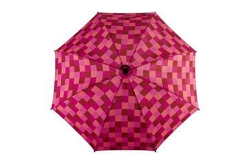 Image of EuroSCHIRM Birdiepal Outdoor Umbrella, Pink Squares, Pink Squares, 2 Year MFG Warranty, ESC-06595