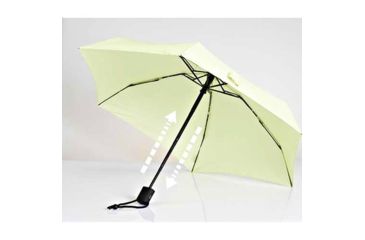 Image of EuroSCHIRM Dainty Automatic Umbrella, Light Green, Light Green, 2 Year MFG Warranty, ESC-06779