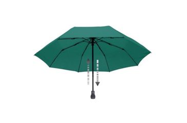 Image of EuroSCHIRM Light Trek Automatic Flashlite Umbrella, Green, Green, 2 Year MFG Warranty, ESC-04676