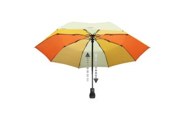 Image of EuroSCHIRM Light Trek Automatic Umbrella, Yellow Panels, Multi, 2 Year MFG Warranty, ESC-05826