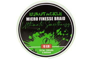 Image of Eurotackle Micro Finesse Ultimate Smoothness Braid 6Lbs - 165Yds, 301102